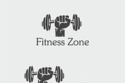 Fitness Zone Logo Template