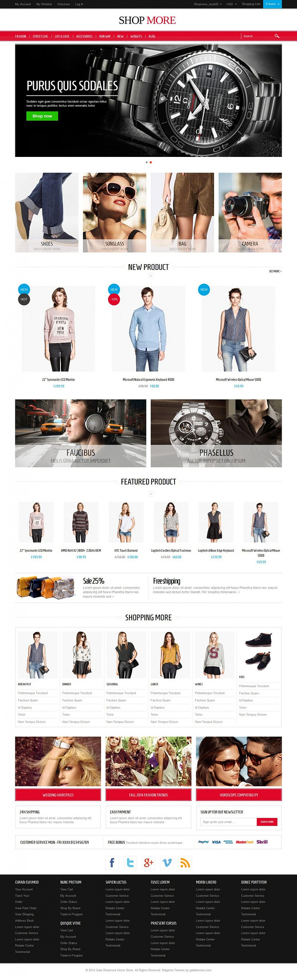ShopMore -  Magento Theme in Magento Themes - product preview 1