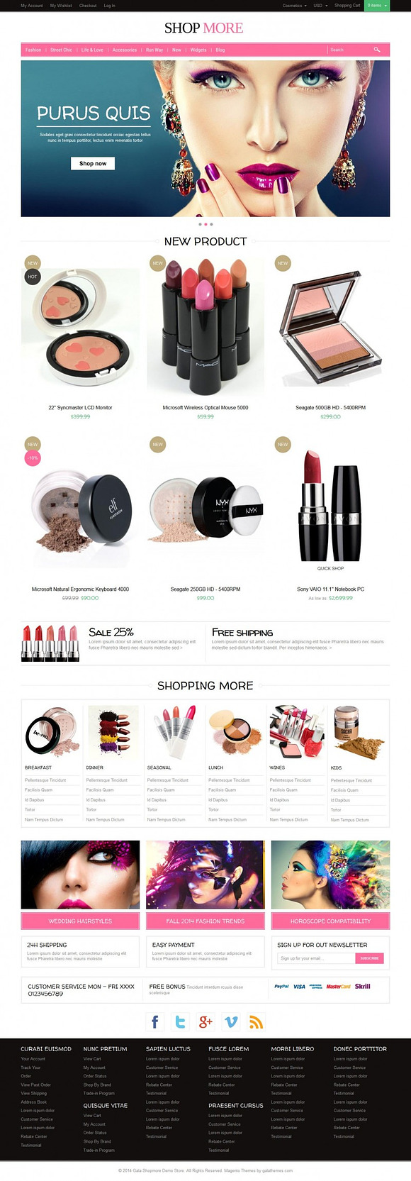 ShopMore -  Magento Theme in Magento Themes - product preview 2