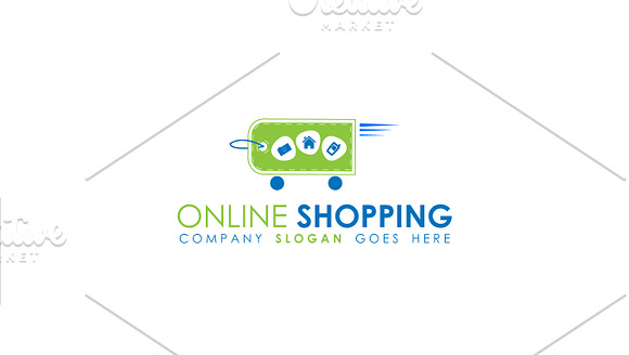 Simple E-Shop Logo Template in Logo Templates - product preview 1
