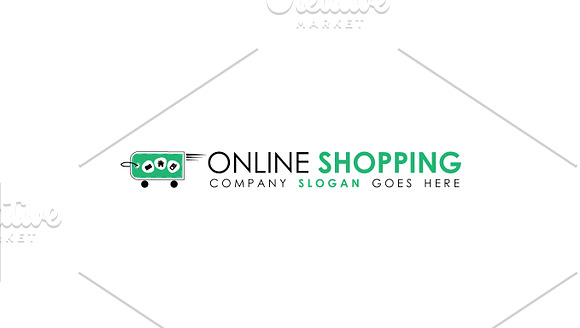 Simple E-Shop Logo Template in Logo Templates - product preview 2