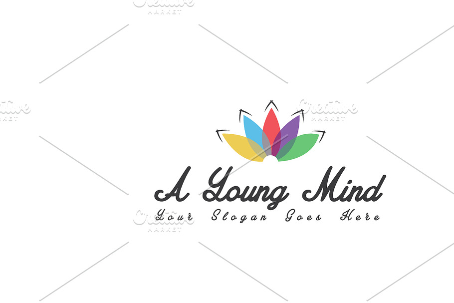 Abstract Flower Logo Template in Logo Templates - product preview 8