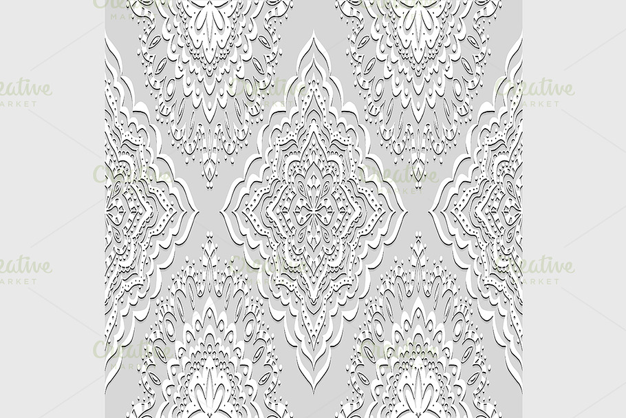 Vector seamless pattern background in Graphics - product preview 8