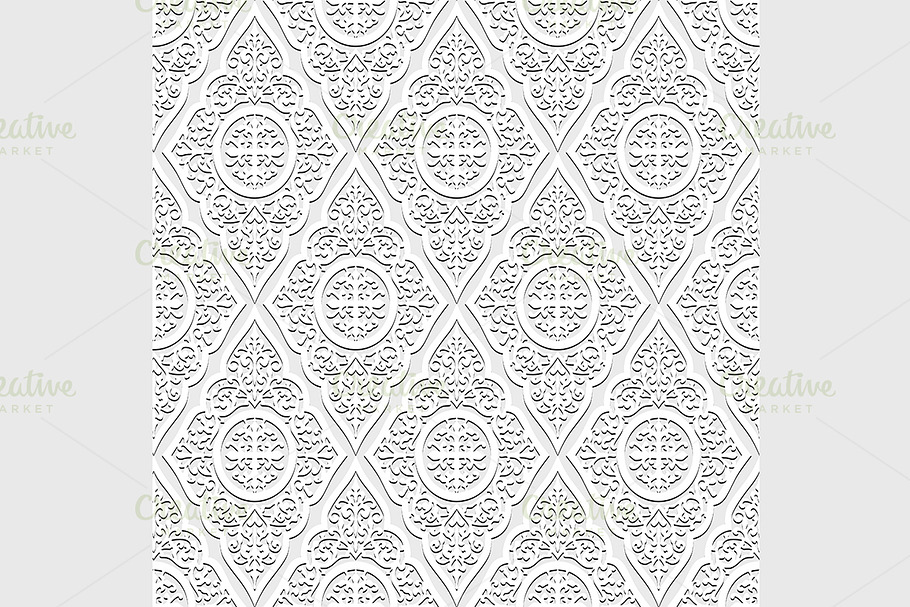 Vector seamless pattern background in Graphics - product preview 8