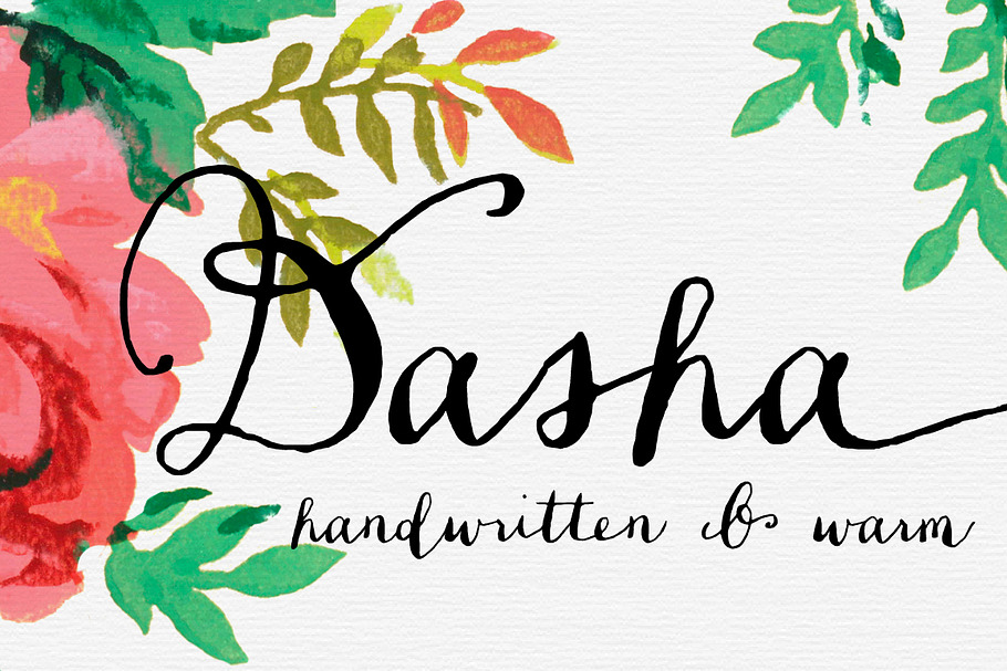 Dasha in Script Fonts - product preview 8