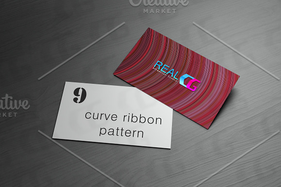 curve ribbon pattern in Patterns - product preview 1