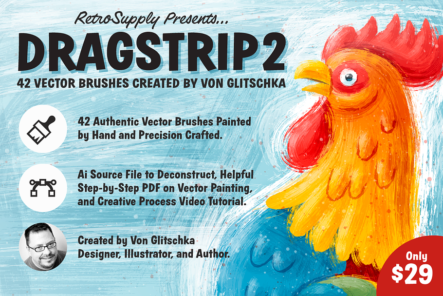 DragStrip 2 in Photoshop Brushes - product preview 8