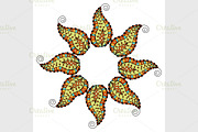 Colored Mandala Pattern