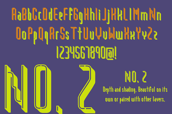 Stacked™ Eight Layer Stacking Type in Display Fonts - product preview 3
