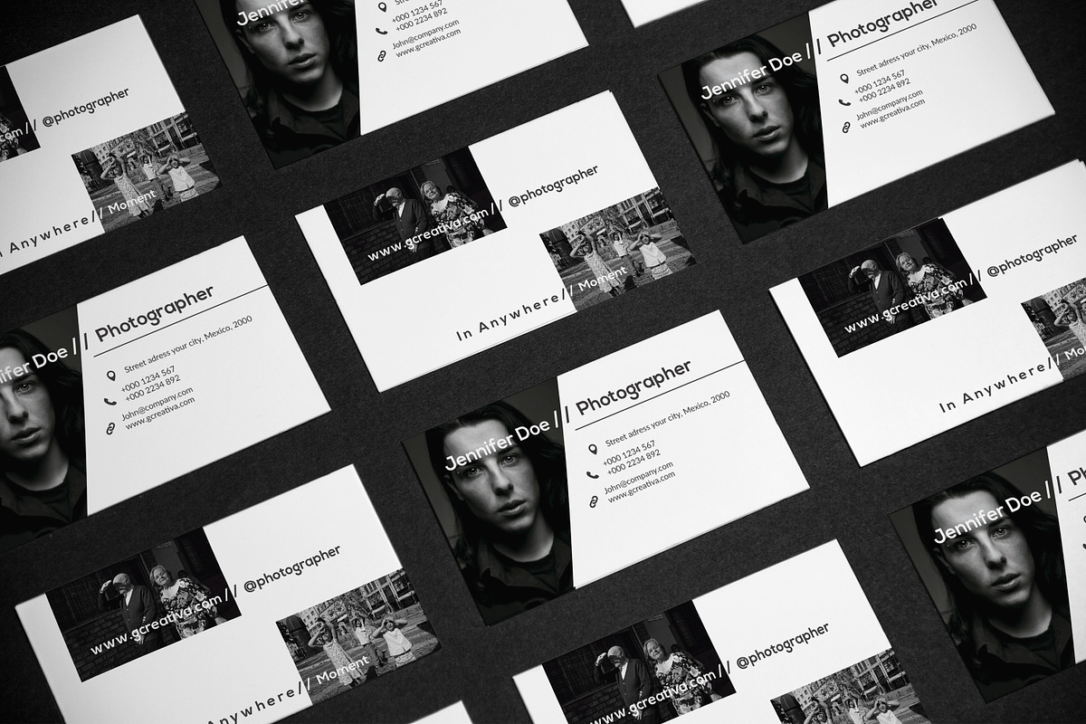 Business Card Photographer in Business Card Templates - product preview 8