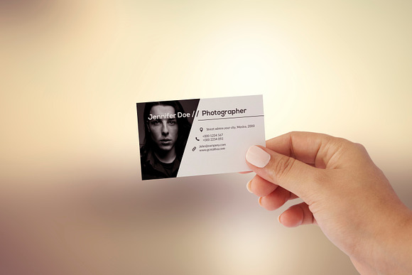 Business Card Photographer in Business Card Templates - product preview 1