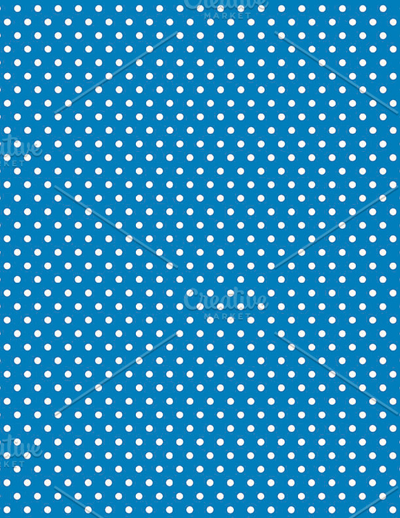 Blue and Brown Graphics Dots Stripes in Patterns - product preview 1