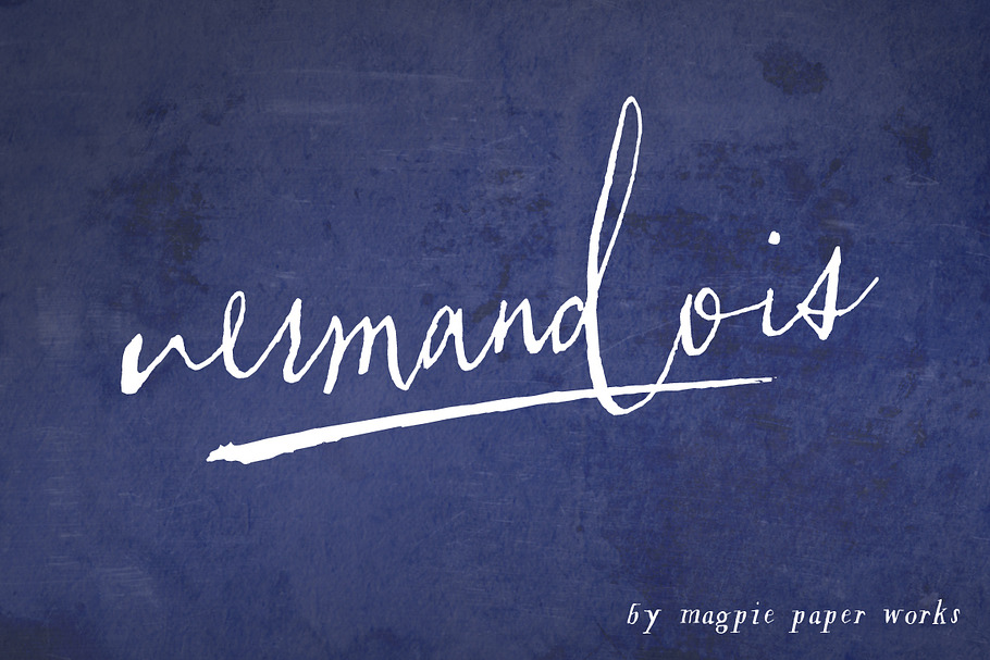 Vermandois in Script Fonts - product preview 8