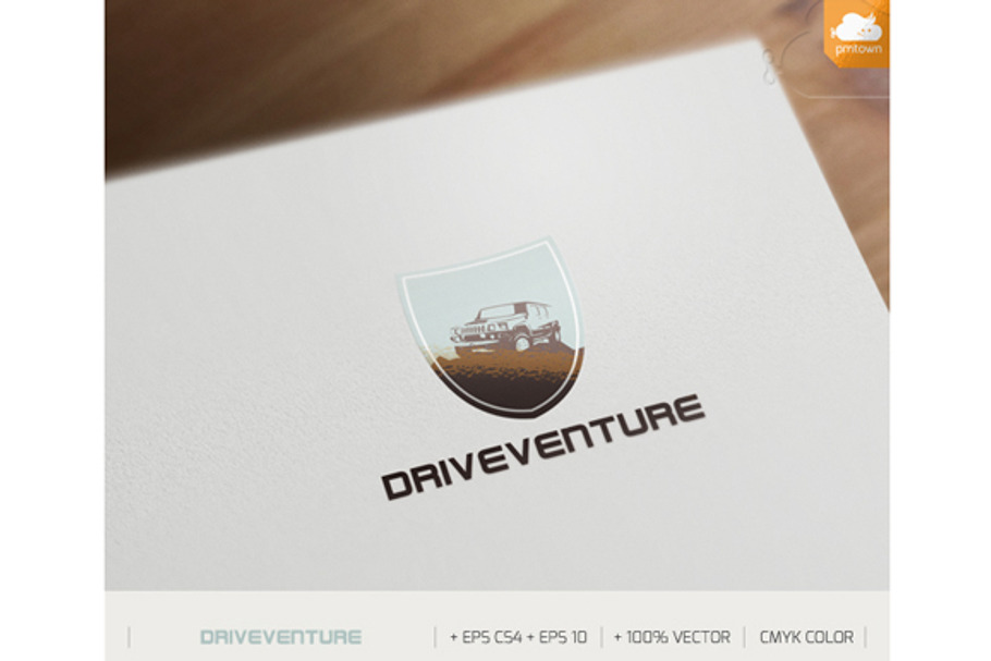 Drive Venture in Logo Templates - product preview 8