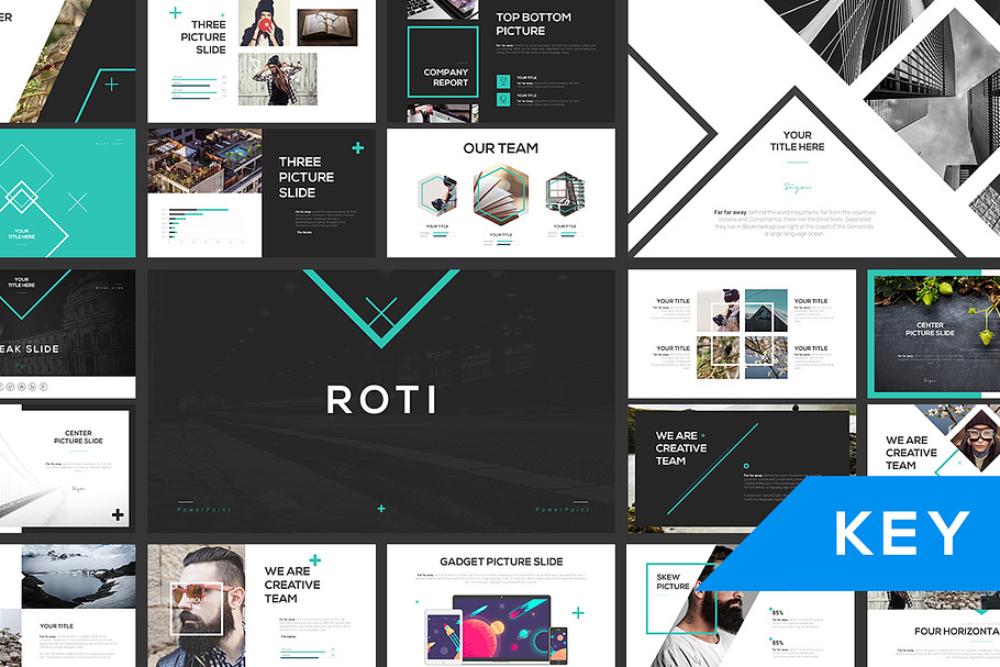 ROTI Keynote Template in Keynote Templates - product preview 8