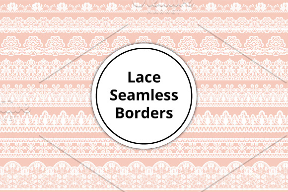 Lace brushes for AI and lace borders in Photoshop Brushes - product preview 1