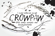 Crowpaw font and bonus
