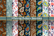 Paisley set & patterns