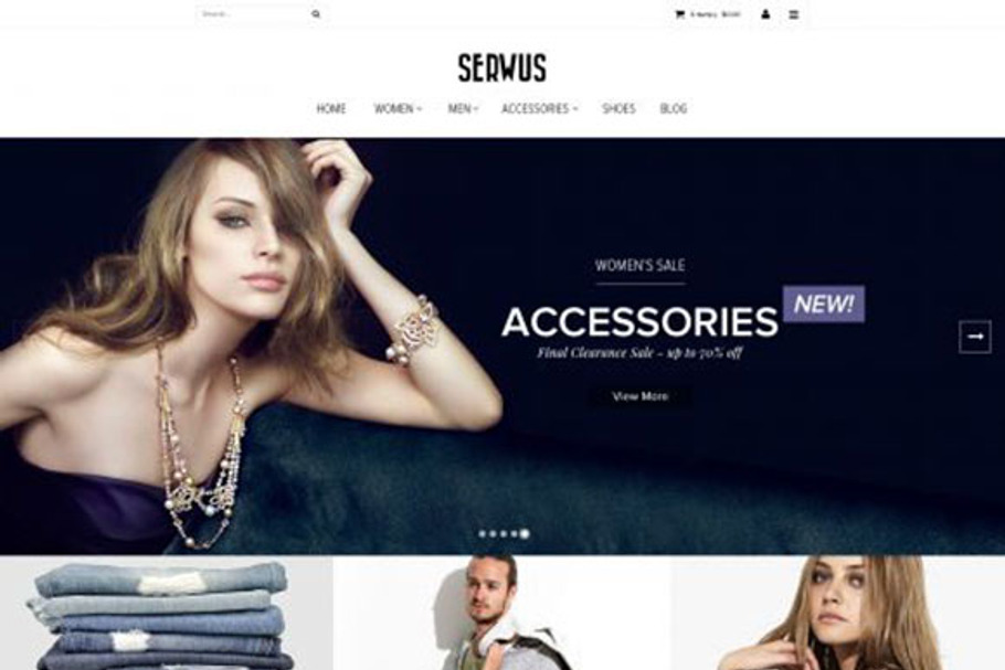 Serwus Responsive OpenCart Theme in OpenCart Themes - product preview 8