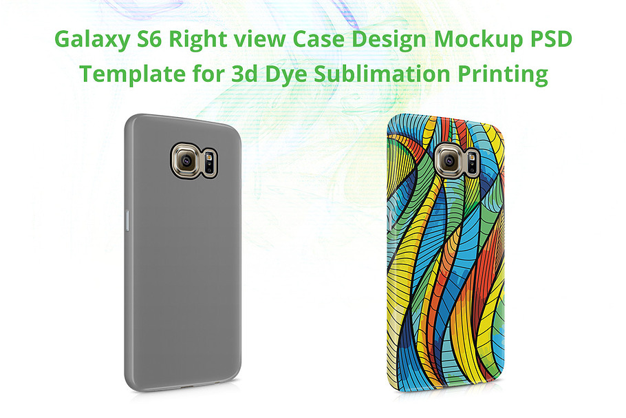 Galaxy S6 3d IMD Phone Cover-Right