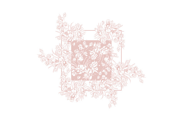 6  vector floral patterns in Patterns - product preview 3