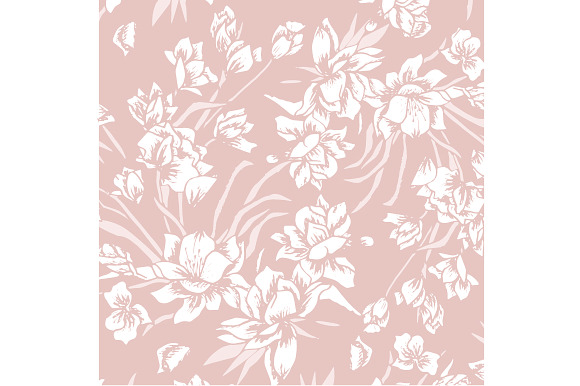 6  vector floral patterns in Patterns - product preview 5