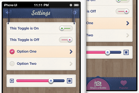 Blueberry iPhone UI Template in Templates - product preview 2