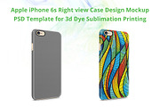 iPhone 6s 3d IMD Case Mockup Right