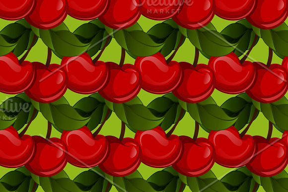 Juicy fruit seamless patterns in Patterns - product preview 4