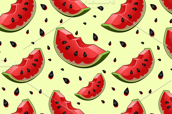 Juicy fruit seamless patterns in Patterns - product preview 8