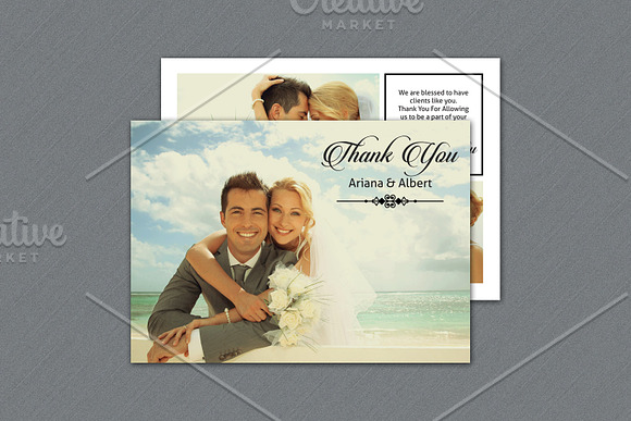 Photographer Thank You Card-V246 in Flyer Templates - product preview 1