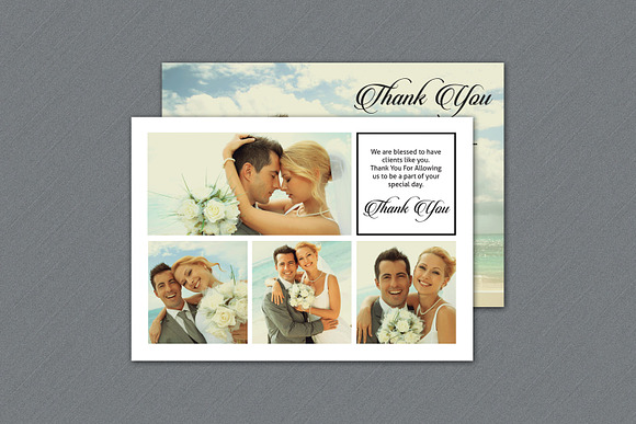 Photographer Thank You Card-V246 in Flyer Templates - product preview 2