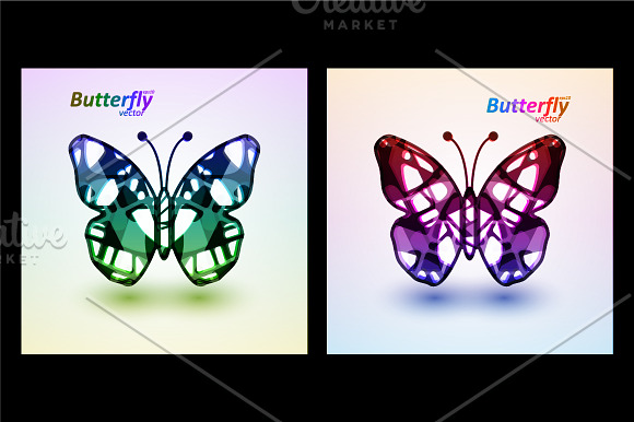 Abstract butterfly in Illustrations - product preview 2