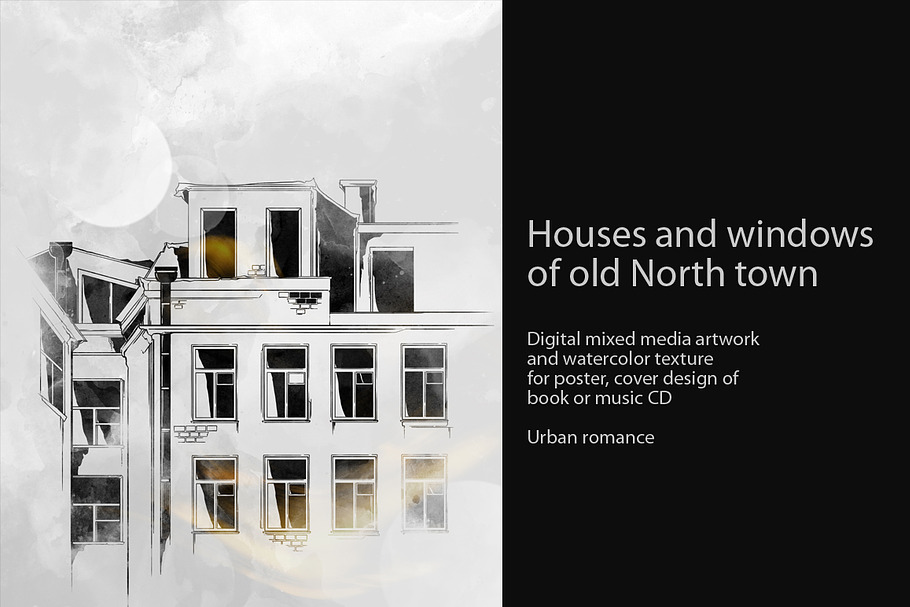 old North town in Illustrations - product preview 8