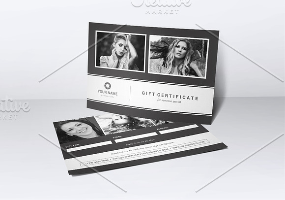 Photography Gift Certificate Templat in Templates - product preview 1