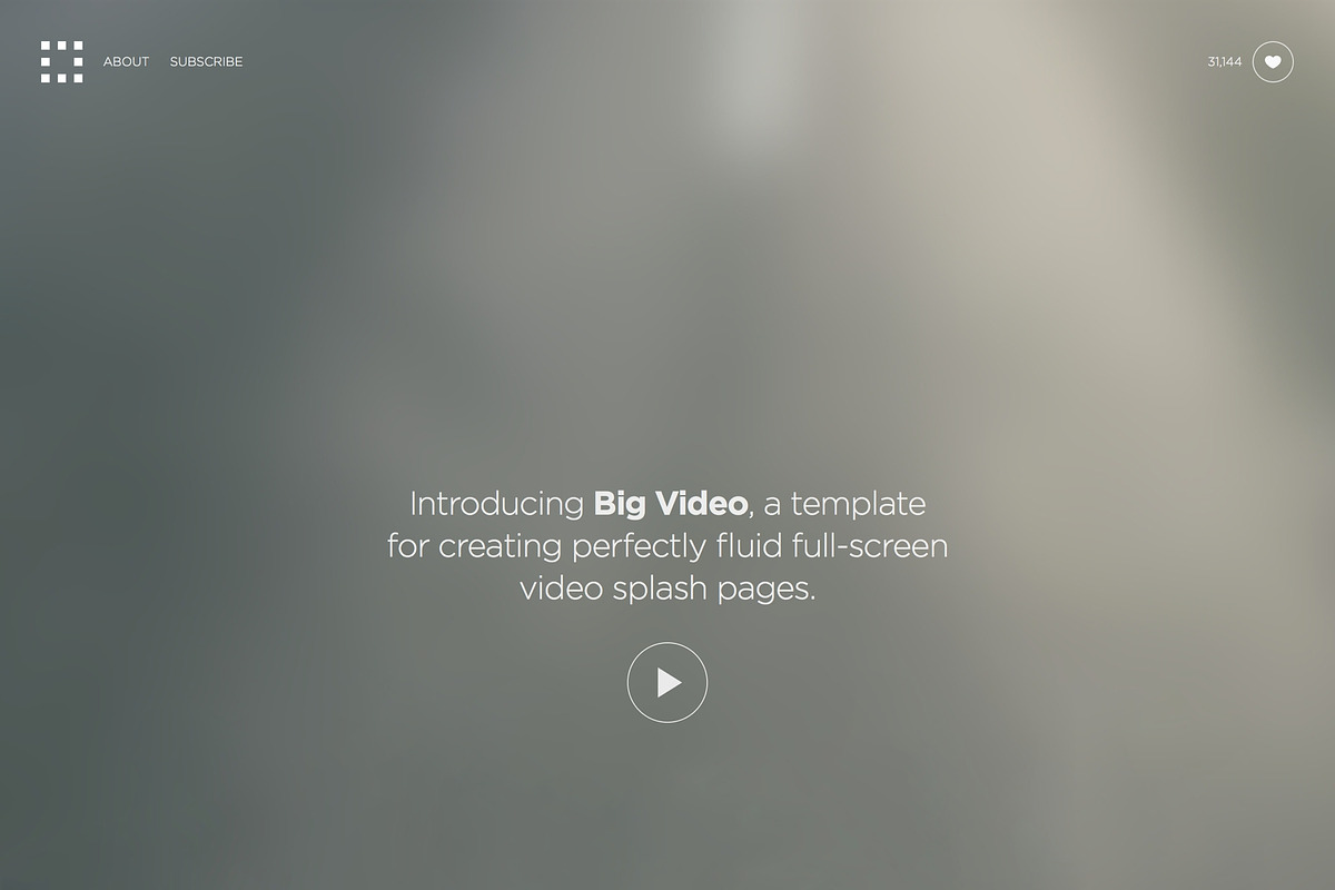 Big Video for WordPress in WordPress Landing Page Themes - product preview 8