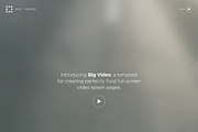 Big Video for WordPress
