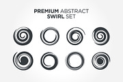 Premium Abstract Spiral Set