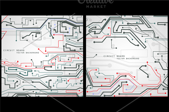 Circuit board vector background in Textures - product preview 5