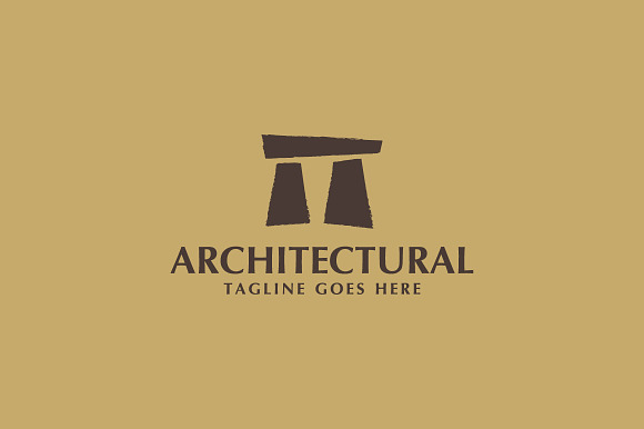 Stacked Stone Architect Logo in Logo Templates - product preview 1
