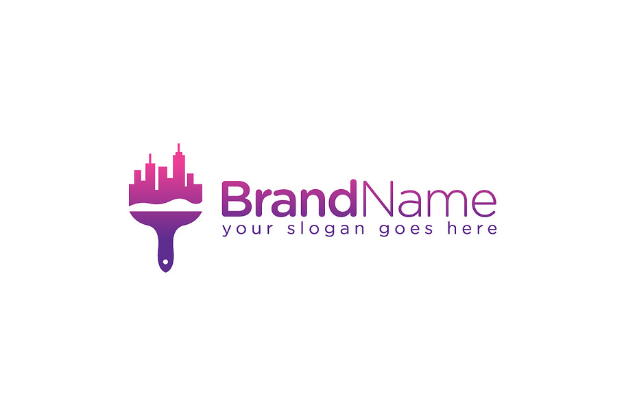 Urban Paint Service Logo in Logo Templates - product preview 8