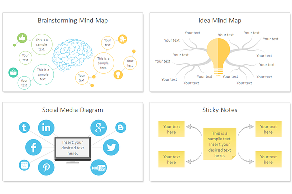 Mind Map Infographic for PowerPoint in PowerPoint Templates - product preview 3