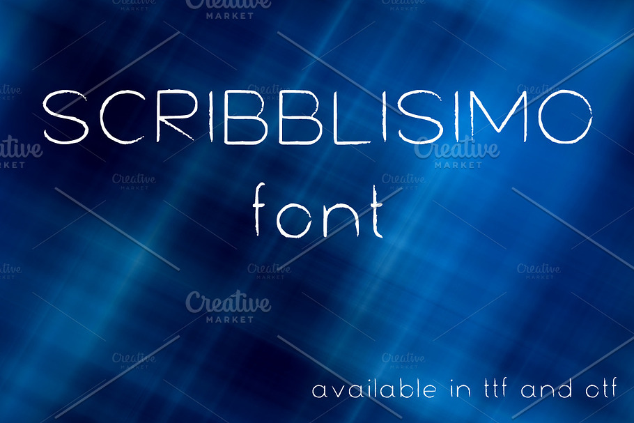 Scribblisimo font in Display Fonts - product preview 8