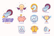Illustrations for startup project