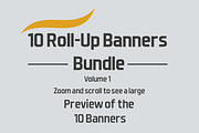 10 Roll-Up Banners  Bundle - SK