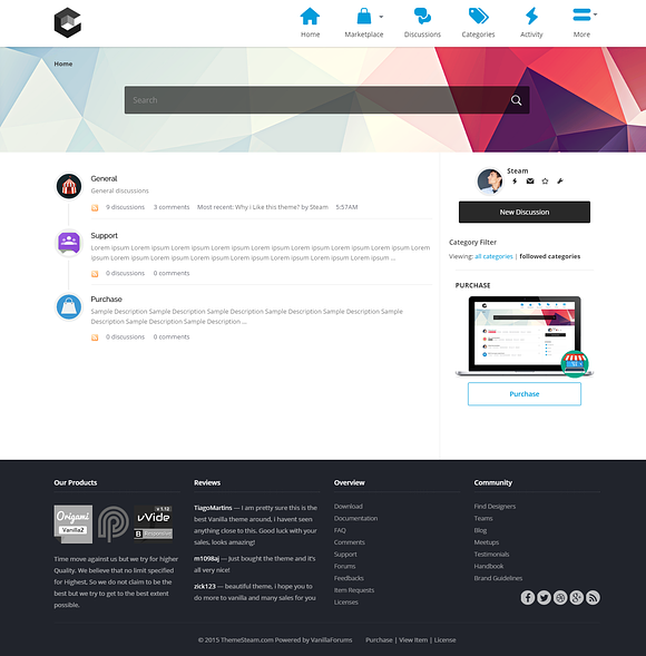 Cube - Ajax Vanilla 2 Theme in HTML/CSS Themes - product preview 2