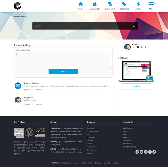 Cube - Ajax Vanilla 2 Theme in HTML/CSS Themes - product preview 5