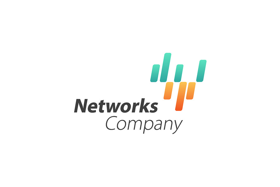 Network Company Logo in Logo Templates - product preview 8