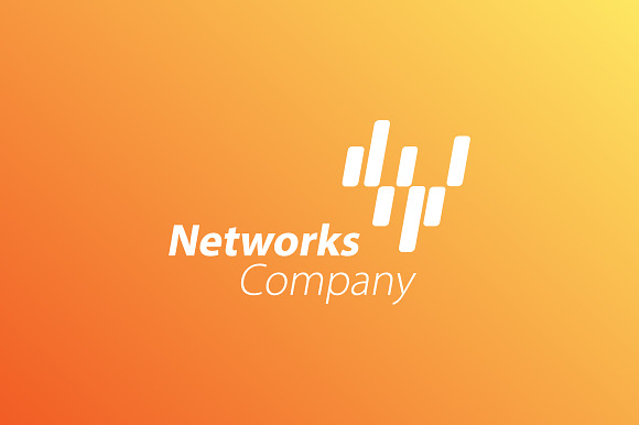 Network Company Logo in Logo Templates - product preview 1