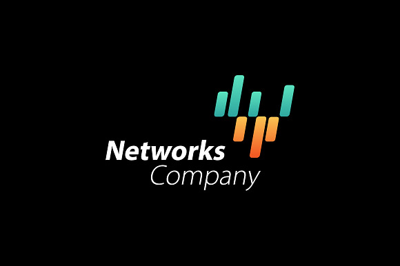 Network Company Logo in Logo Templates - product preview 3